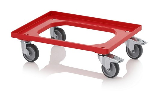 Rulli rosso per bidoni 60x40 - rosso,