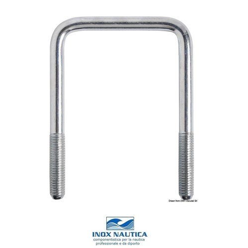 Staffa per fissaggio - u,
